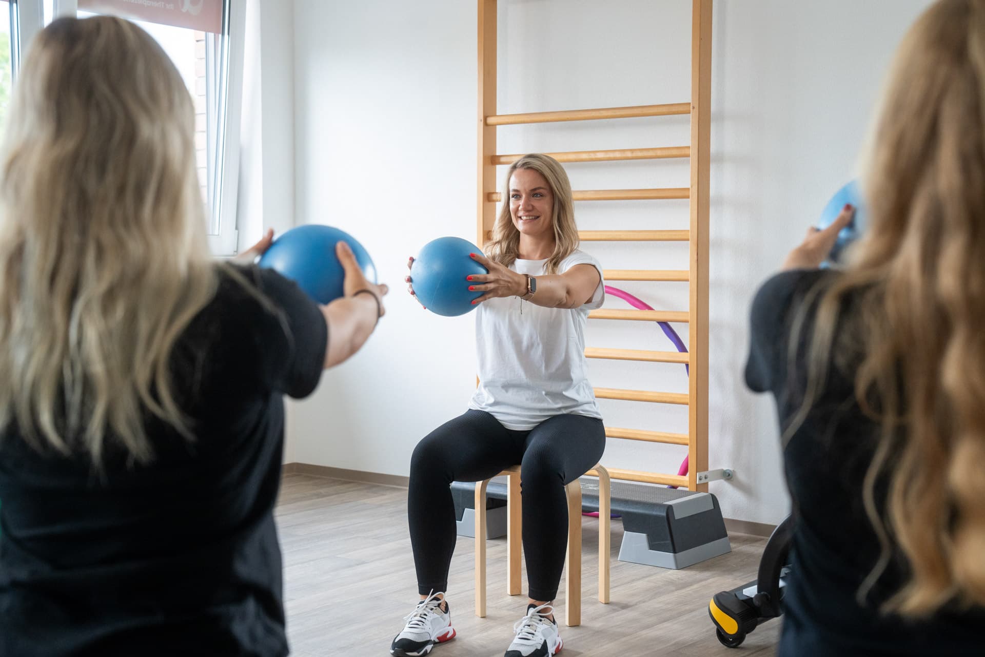 Vortragssituation im Therapiezentrum beweglich